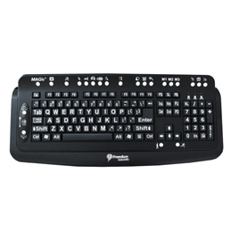 لوحة المفاتيح ماجيك بالأحرف الكبيرة MAGic® Large Print Keyboard